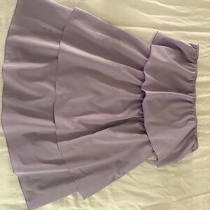 SHEIN Light Purple A-Line Skirt